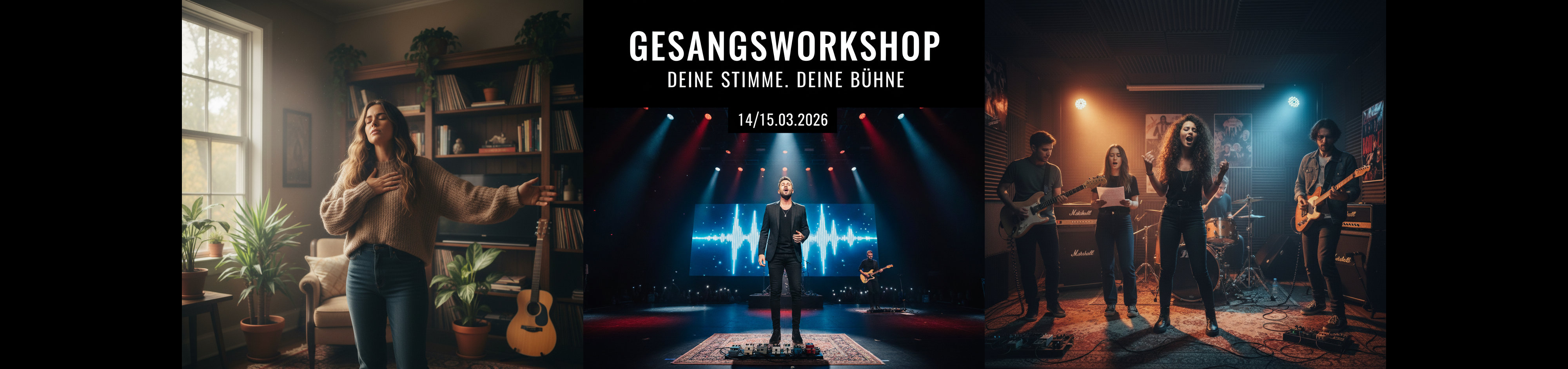 Vocal Coaching Hamburg Workshop Bühne